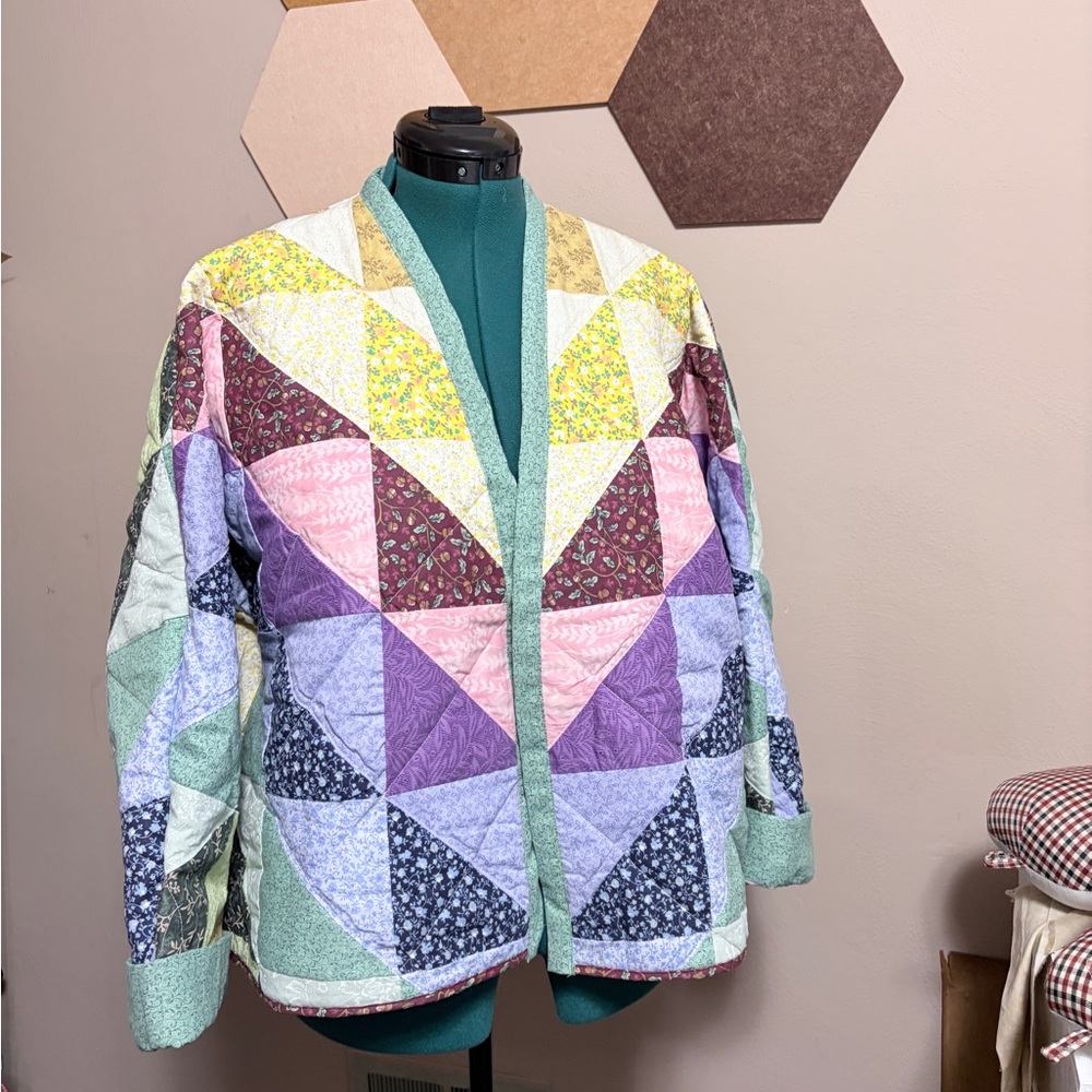 Colorful Patchwork Women's Jacket